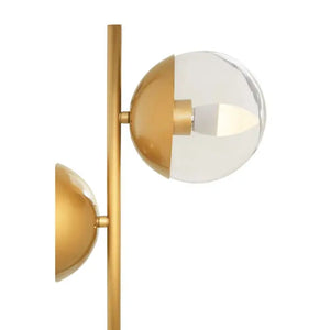 Revive Two Light Gold Finish Table Lamp