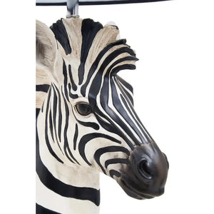 Boho Zebra Table Lamp