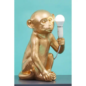 Boho Monkey Lamp