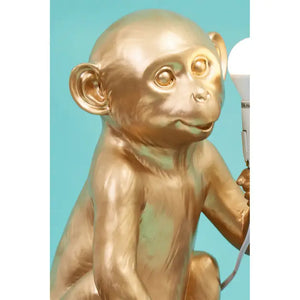 Boho Monkey Lamp