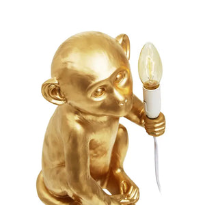 Boho Monkey Lamp