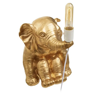 Boho Elephant Lamp