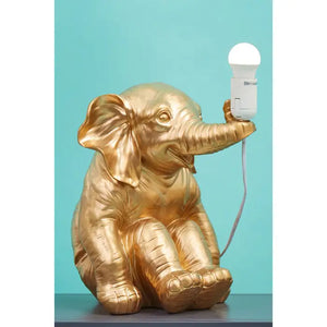 Boho Elephant Lamp