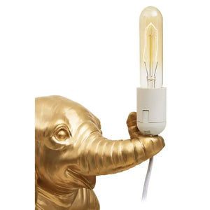 Boho Elephant Lamp