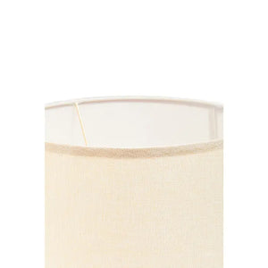 Zara White And Gold Circles Table Lamp