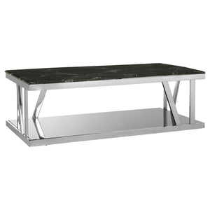 Ackley Marble Top Coffee Table