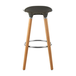 Stockholm Grey Pp Seat Bar Stool