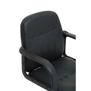 Black PU Home Office Chair