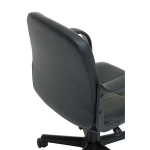 Black PU Home Office Chair