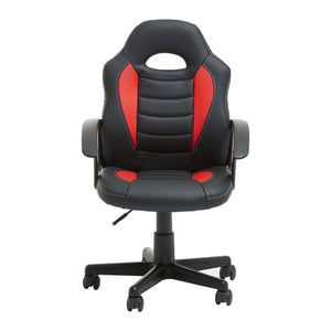 Black And Blue, Red Pu Home Office Chair