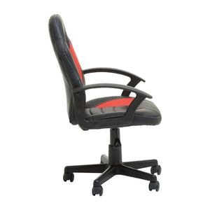 Black And Blue, Red Pu Home Office Chair