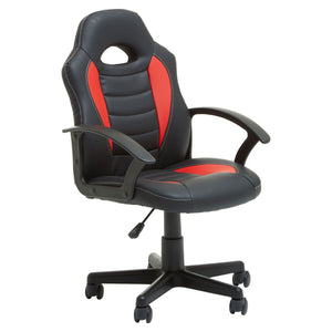 Black And Blue, Red Pu Home Office Chair