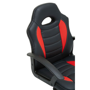 Black And Blue, Red Pu Home Office Chair