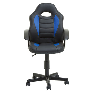 Black And Blue, Red Pu Home Office Chair