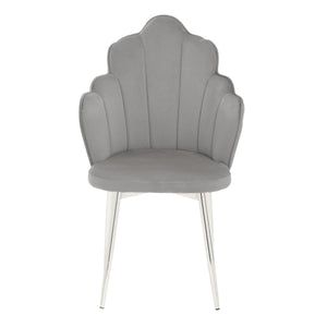 Tian Black, Grey, Mink Velvet Dining Chair