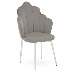 Tian Black, Grey, Mink Velvet Dining Chair