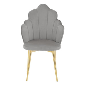 Tian Pink, Mink, Grey, Black Velvet Dining Chair