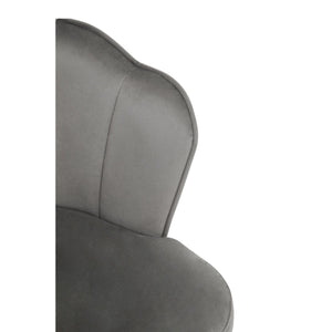 Tian Pink, Mink, Grey, Black Velvet Dining Chair