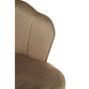 Tian Black, Grey, Mink Velvet Dining Chair