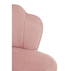 Tian Pink, Mink, Grey, Black Velvet Dining Chair