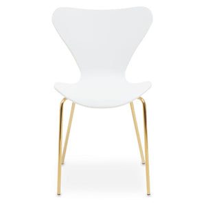 Laila Dining Chair With Grey, Black, White Seat