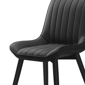 x4 Mmilo Brook Dining Chair in Black