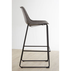 Dalston Ash Bar Stool With Angled Legs