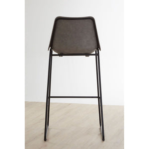 Dalston Ash Bar Stool With Angled Legs