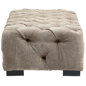 Fenton Natural Fabric Footstool