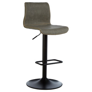 Dalston Vintage Ash Adjustable Bar Stool