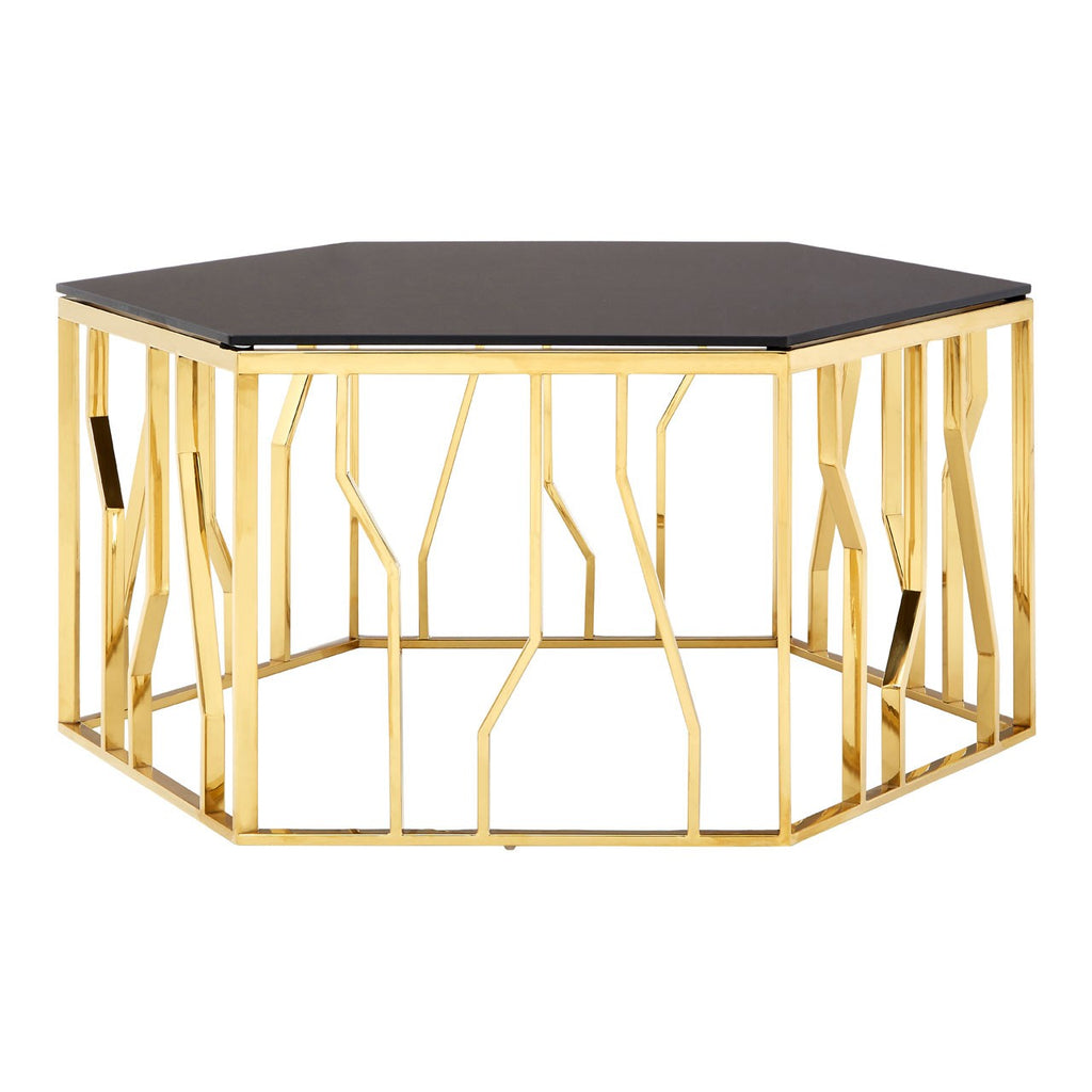 Alvaro Hexagonal Coffee Table