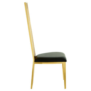 Eliza Gold Finish Dining Chair