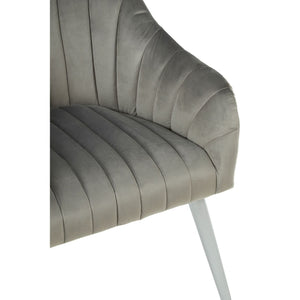 Louxor Mustard, Grey Fabric Armchairs