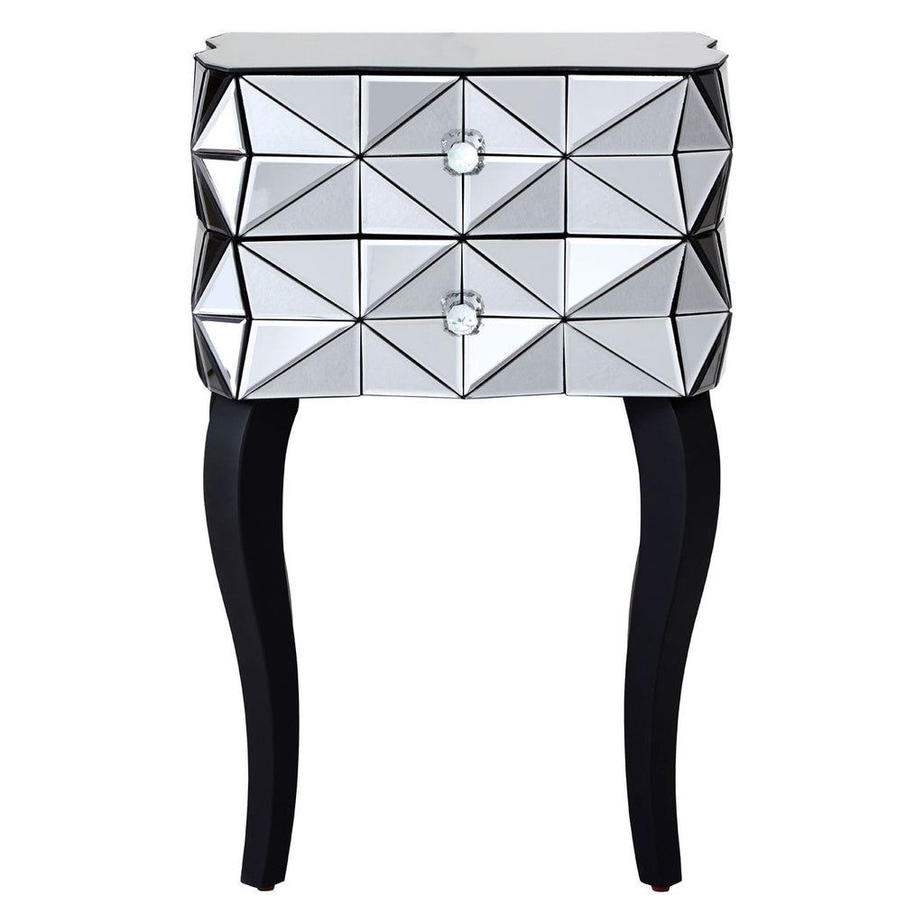 Soho 2 Drawer 3D Side Table