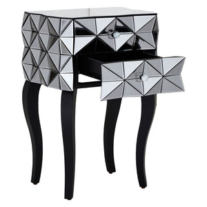 Soho 2 Drawer 3D Side Table