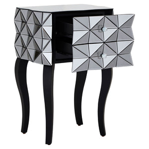 Soho 2 Drawer 3D Side Table