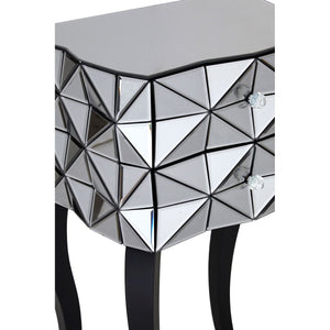 Soho 2 Drawer 3D Side Table