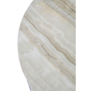 Yasmin White Marble Coffee Table