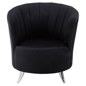 Maci Blue, Black Tub Chairs