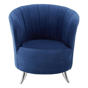 Maci Blue, Black Tub Chairs