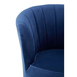 Maci Blue, Black Tub Chairs