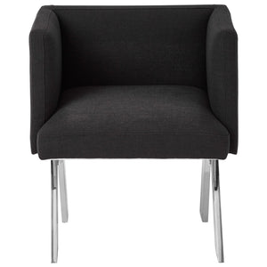 Piermount Black Dining Chair