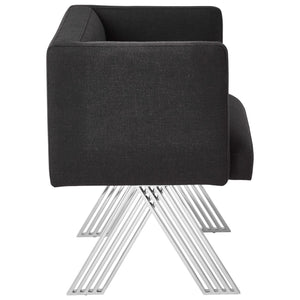 Piermount Black Dining Chair