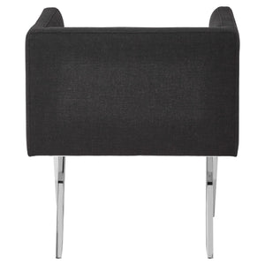 Piermount Black Dining Chair