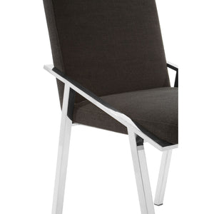 Piermount Black Dining Chair