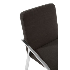 Piermount Black Dining Chair