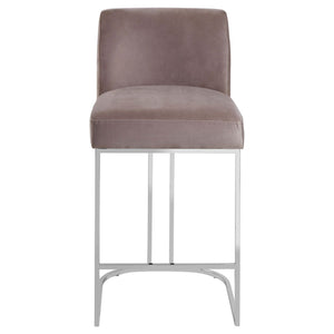 Piermount Grey Bar Stool