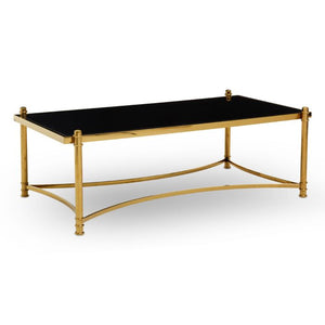 Ackley Black And Gold Coffee Table