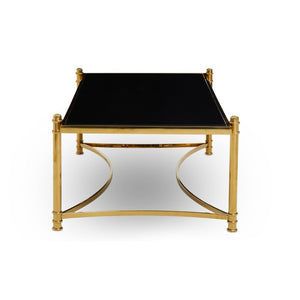 Ackley Black And Gold Coffee Table