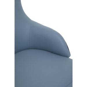 Kiev Black, Grey Arm Chair